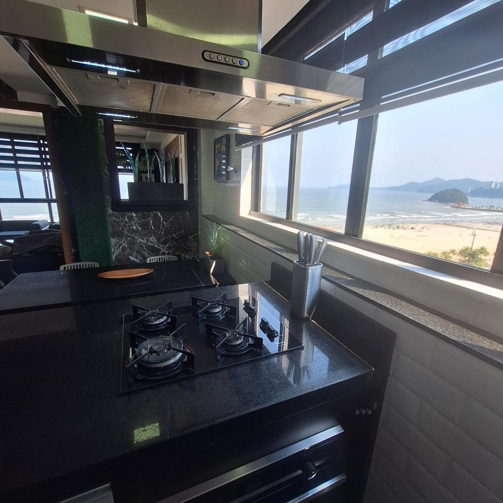 Apartamento Frente Mar Moderno 130M2 Santos  Exterior photo