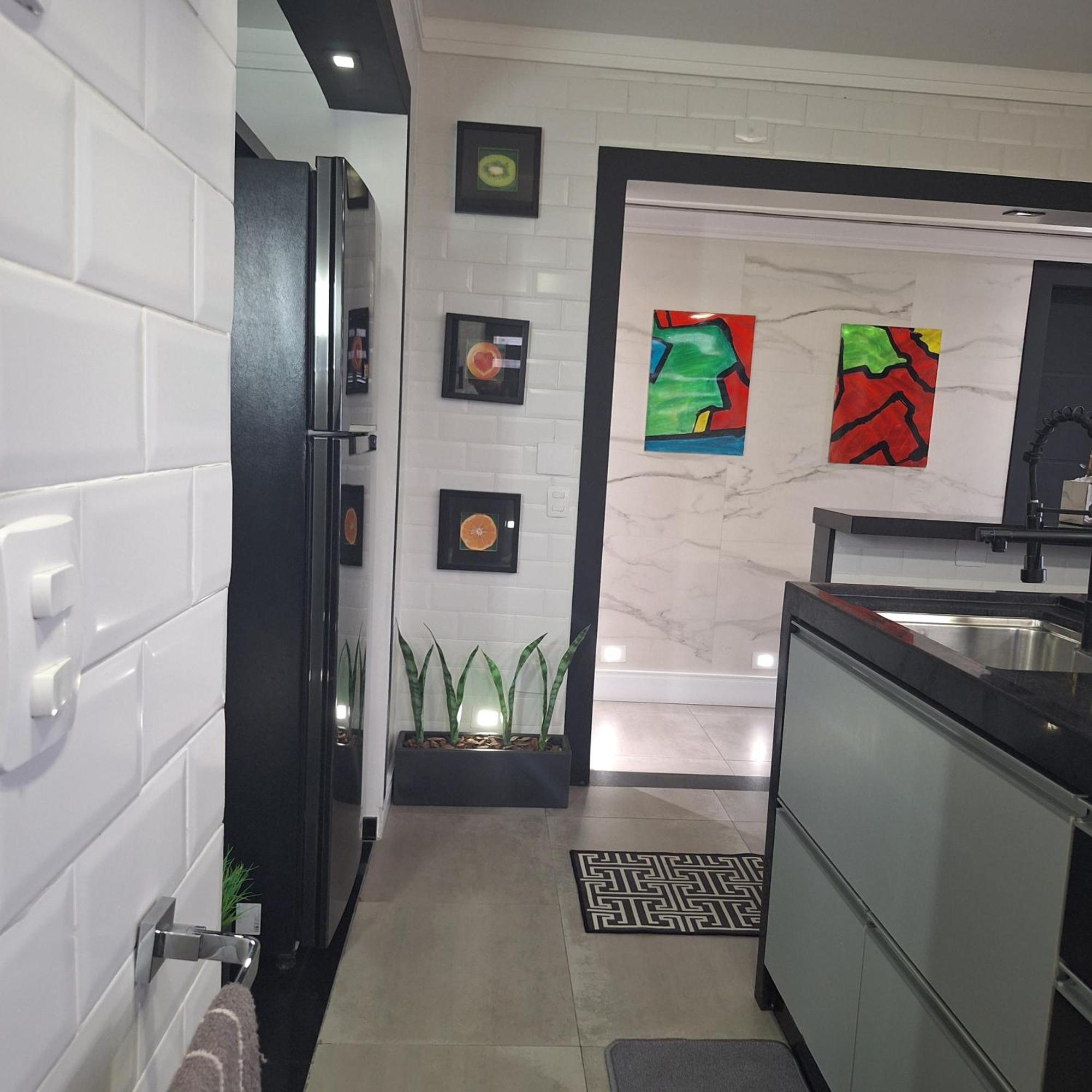 Apartamento Frente Mar Moderno 130M2 Santos  Exterior photo
