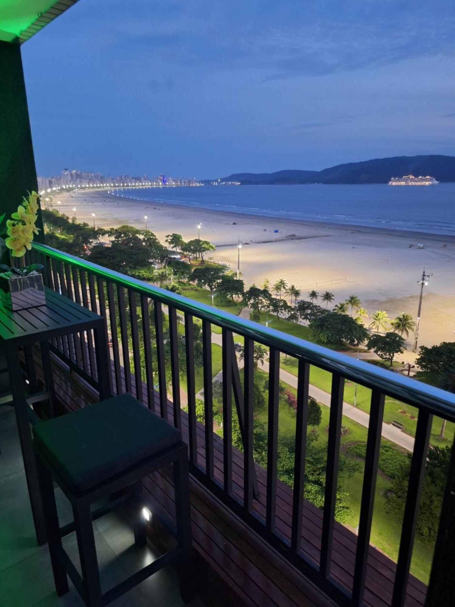 Apartamento Frente Mar Moderno 130M2 Santos  Exterior photo